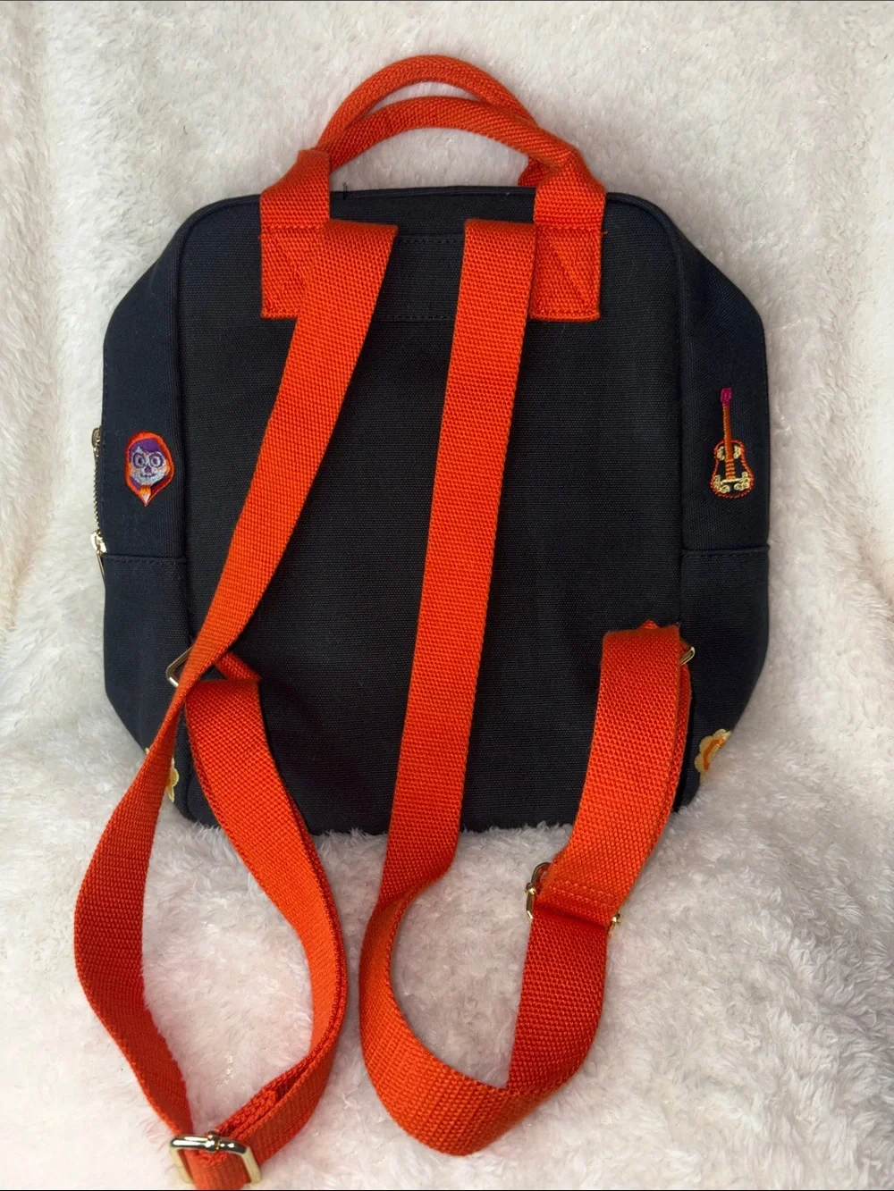 Disney Parks x Loungefly Pixar 2021 “Coco”Embroidered Canvas Mini Backpack -NWOT